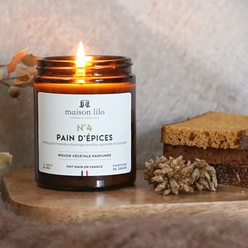 Bougie parfumée N°3 Pain d'Epices 140g