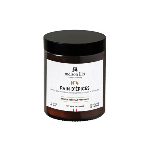 Bougie parfumée N°3 Pain d'Epices 140g