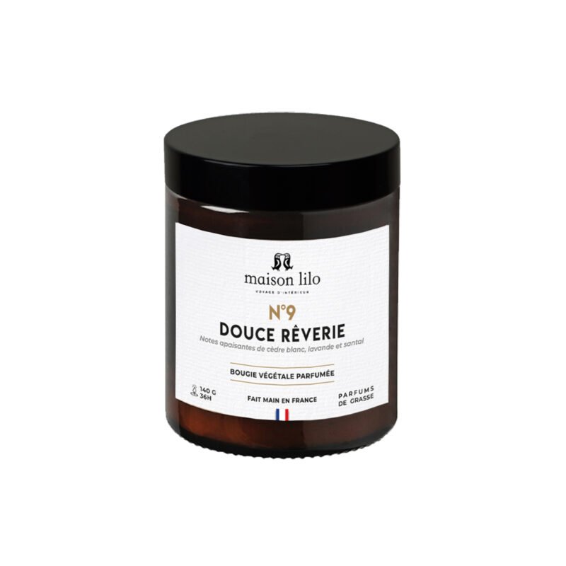 Bougie végétale parfumée N°9 Douce rêverie-140g – Image 2