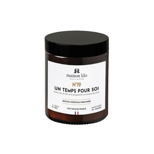 Bougie parfumée N°19 Un temps pour soi 140 g