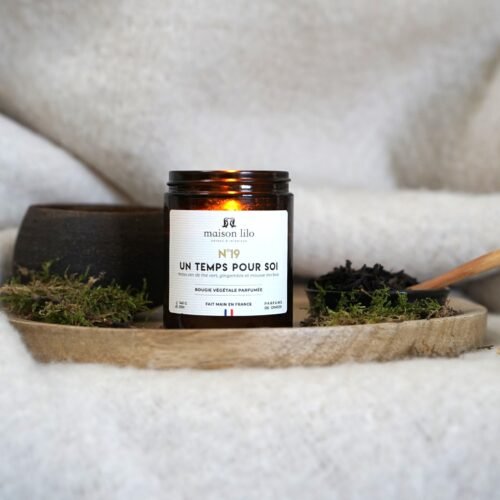 Bougie parfumée N°19 Un temps pour soi 140 g