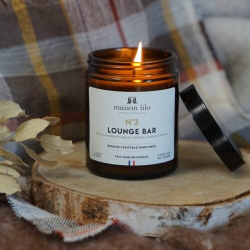 Bougie végétale parfumée N°2 Lounge bar- 140g