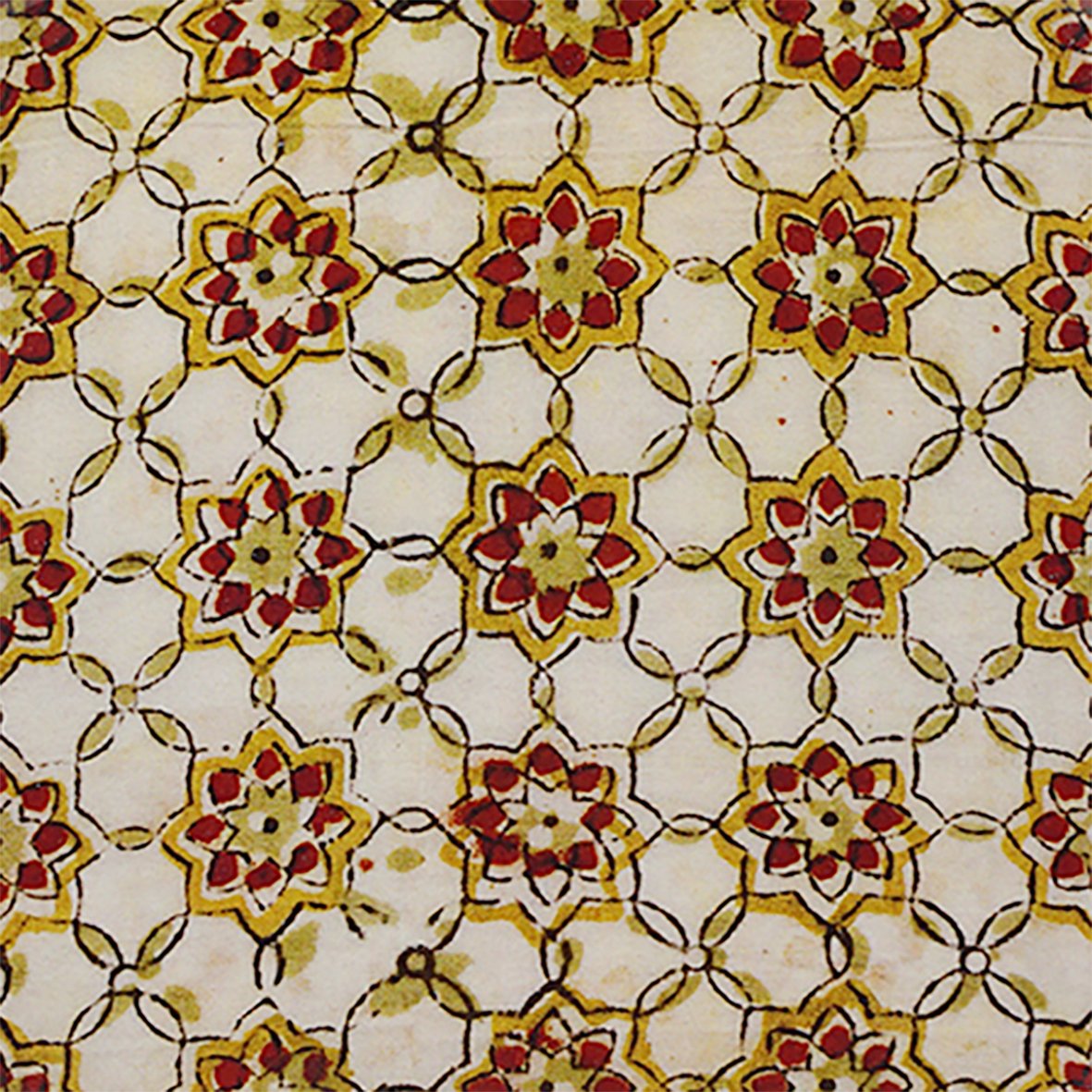 Plateau coeur Zellige brick métal émaillé, bord doré – Image 4