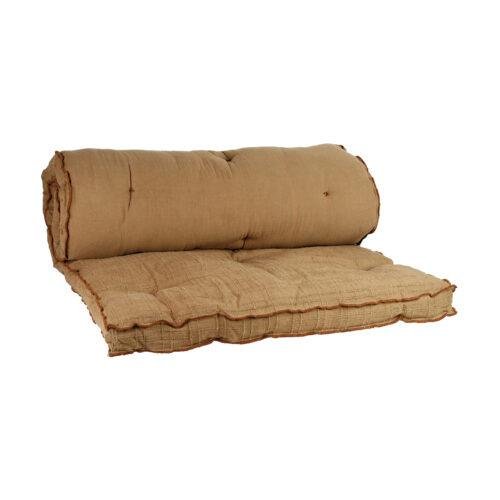 Sur-matelas / Sofa cover Faro lin - tabac