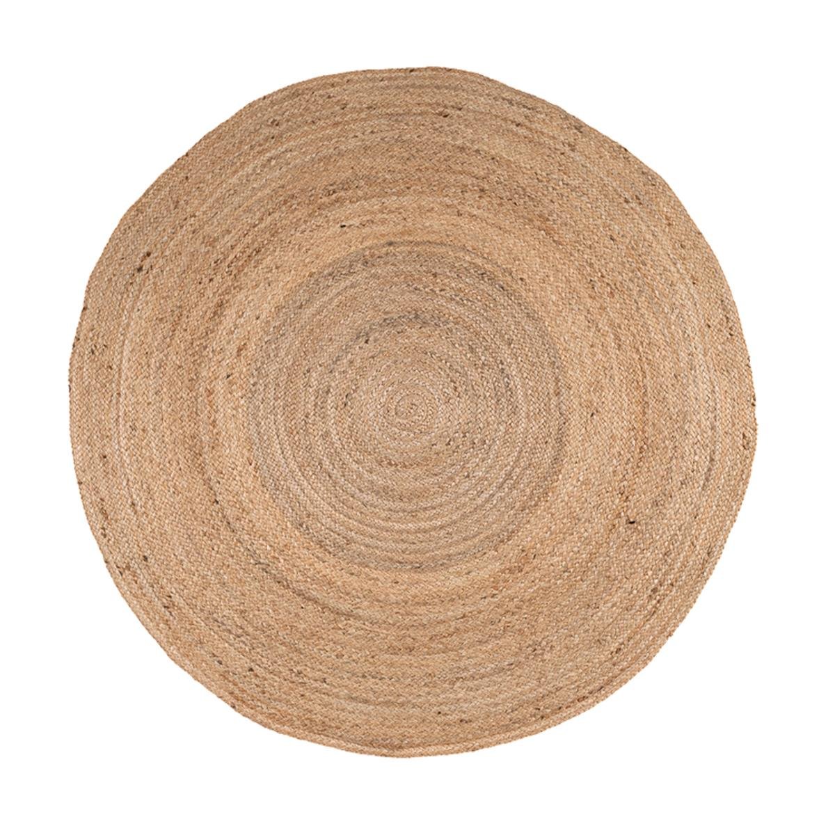 Tapis rond 100% jute naturel 200 cm