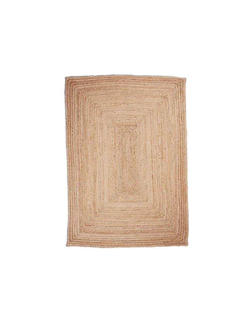 Tapis rectangulaire naturel