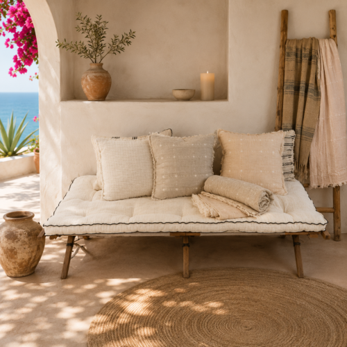 Sur-matelas / Sofa cover Faro lin