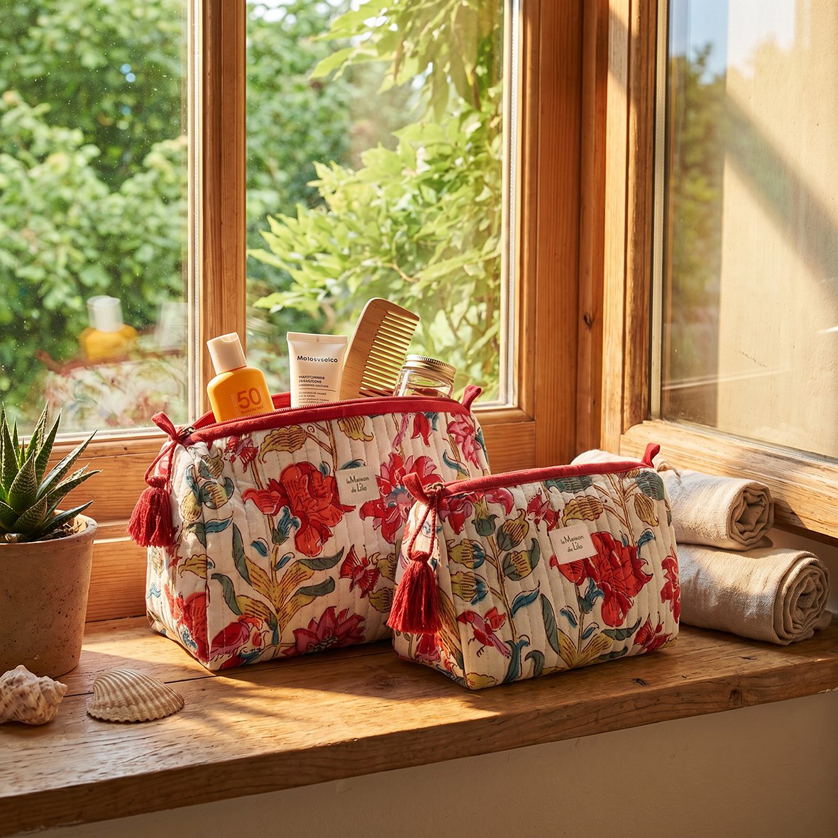 Trousse matelassée Bora-bora