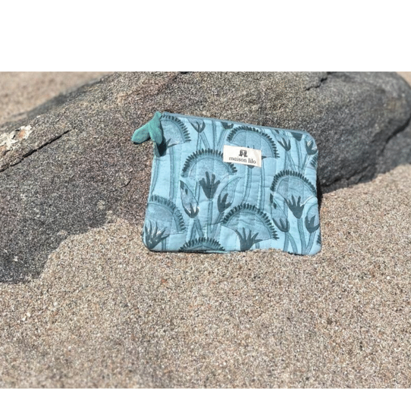 Pochette Papyrus lagon – Image 2