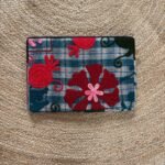Pochette d'ordinateur Ibiza kantha vintage brodé Suzani, couleurs vives - 1