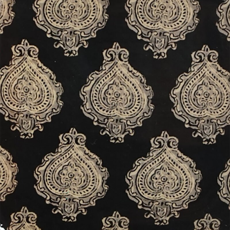 Lot de 2 ronds de serviette laiton émaillé Arles noir – Image 2