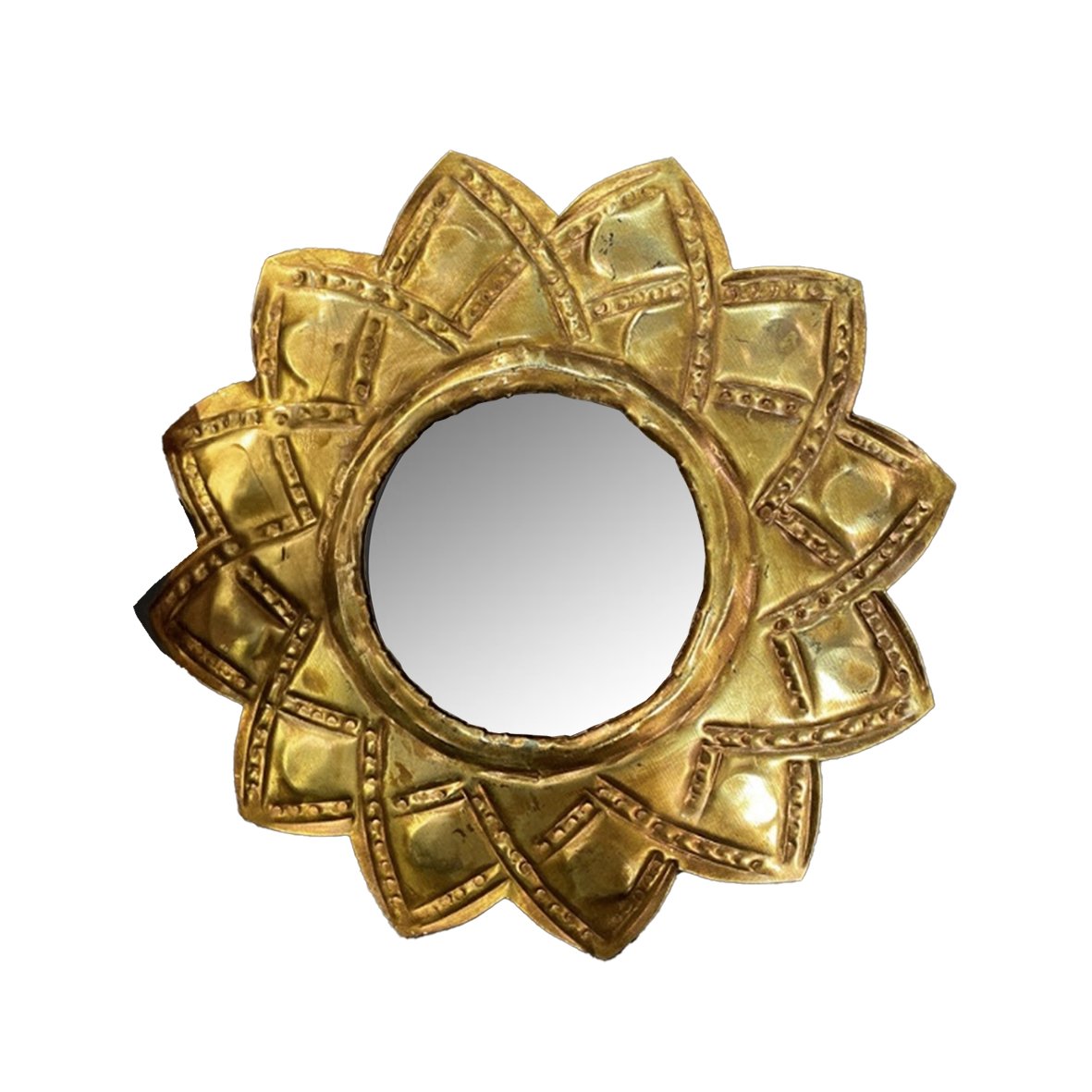 Miroir Ibiza MM métal patiné – Image 3