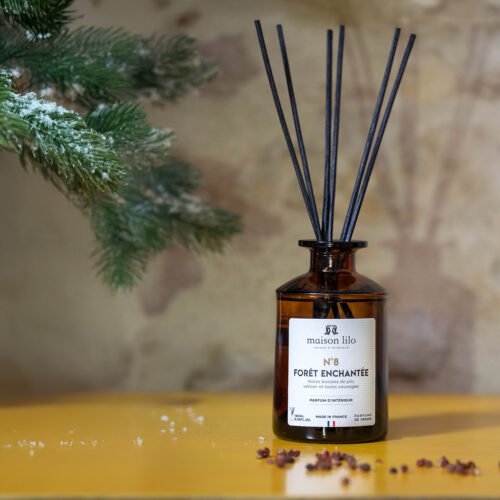 Parfum d'ambiance tiges de rotin N°8 Forêt enchantée- 180 ml