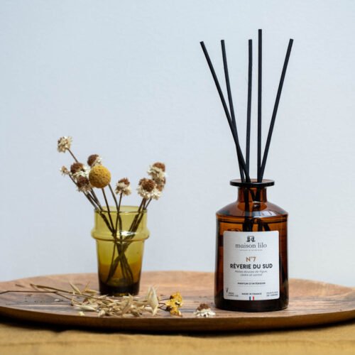 Parfum d'ambiance tiges de rotin N°7 Rêverie du Sud- 180 ml