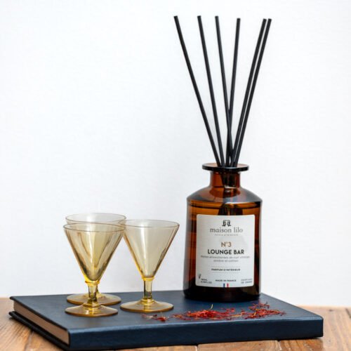 Parfum d'ambiance tiges de rotin N°3 Lounge Bar- 180 ml