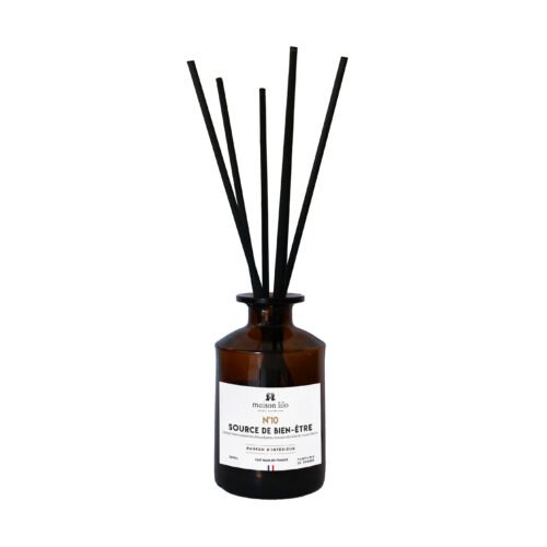 Parfum d'ambiance tiges de rotin N°10 Source de bien-être -180 ml