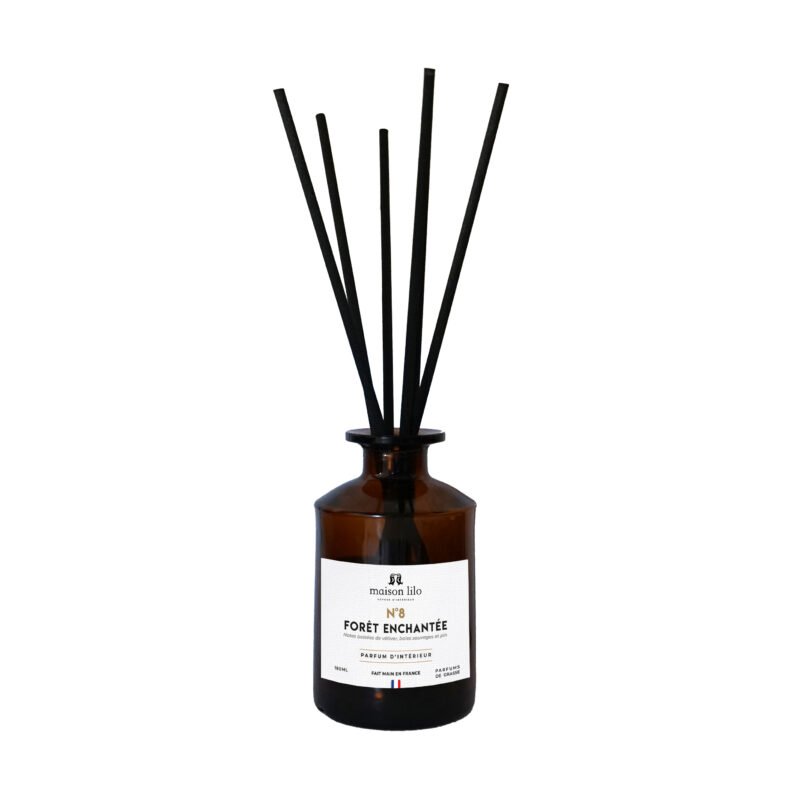 Parfum d'ambiance tiges de rotin N°8 Forêt enchantée- 180 ml – Image 2