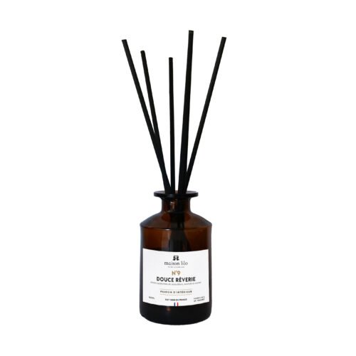 Parfum d'ambiance tiges de rotin N°9 Douce rêverie - 180 ml