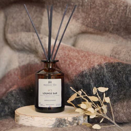 Parfum d'ambiance tiges de rotin N°3 Lounge Bar- 180 ml