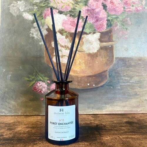Parfum d'ambiance tiges de rotin N°8 Forêt enchantée- 180 ml