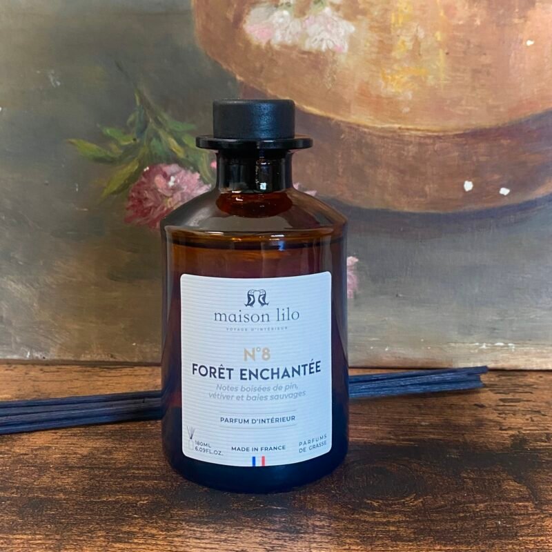 Parfum d'ambiance tiges de rotin N°8 Forêt enchantée- 180 ml – Image 3