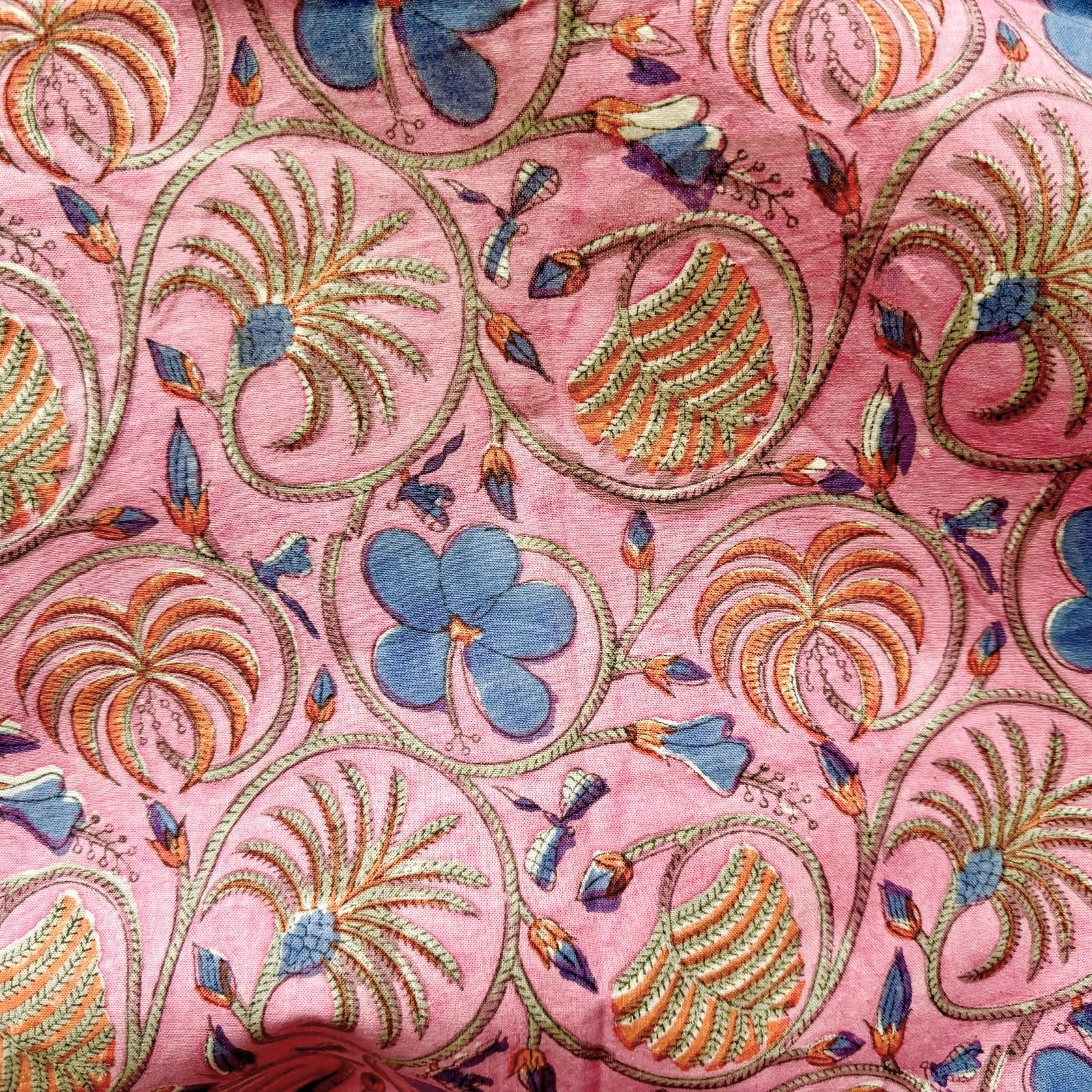 Nappe Miami Beach, coton imprimé blockprint – Image 4