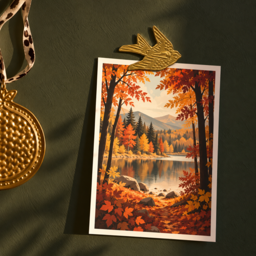 Clou mural- bijou de bougie Hirondelles en laiton recyclé